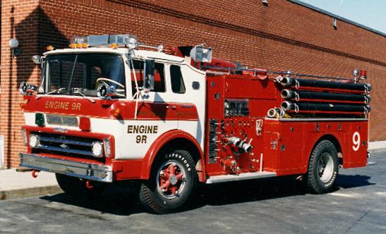 1966 Chevy Howe pumper originally purchased by Long Grove Fire Protection District and acquired by PHFD in 1986