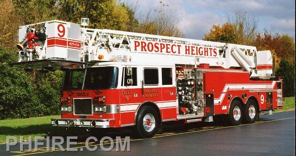 Tower 9
1993 Pierce aerial platform
Retired in 2024